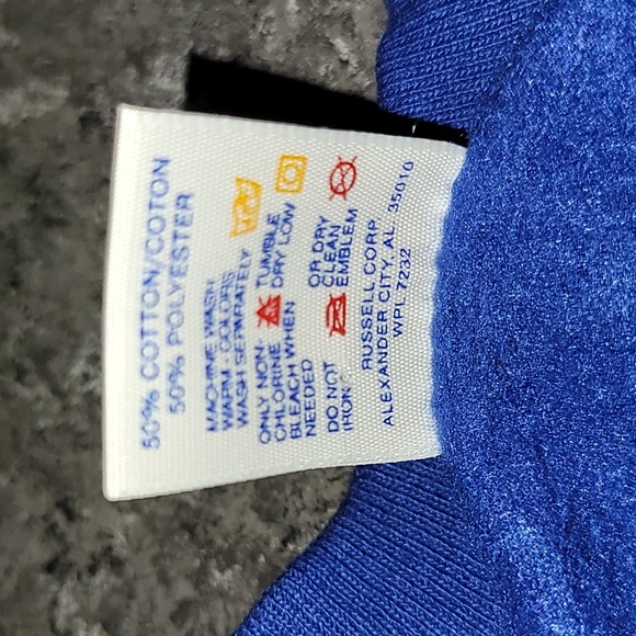 Made in USA. 90s Jerzees by Russell. NEVER-WORN. Merry Kissmas. Large. - Picture 4 of 16